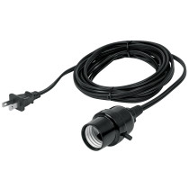 Portalámparas con cable de 4 m, VOLTECK