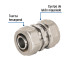Cople de compresión para PEALPE, 1/2", FOSET