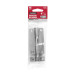 Pasador de barril de acero cromo 4", HERMEX