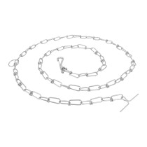Cadena de 1.8 m de amarre para perro, 2.4 mm, FIERO
