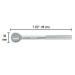 Matraca cuadro 3/8" cabeza redonda, PRETUL