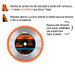 Disco sierra 12" para madera, 40 dientes centro 1", EXPERT