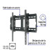 Soporte para pantallas de 26" a 65" con inclinación, VOLTECK
