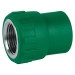 Adaptador PPR 1/2" hembra con inserto metálico, FOSET