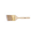 Brocha cerdas sintéticas 3" corte angular, mango de madera