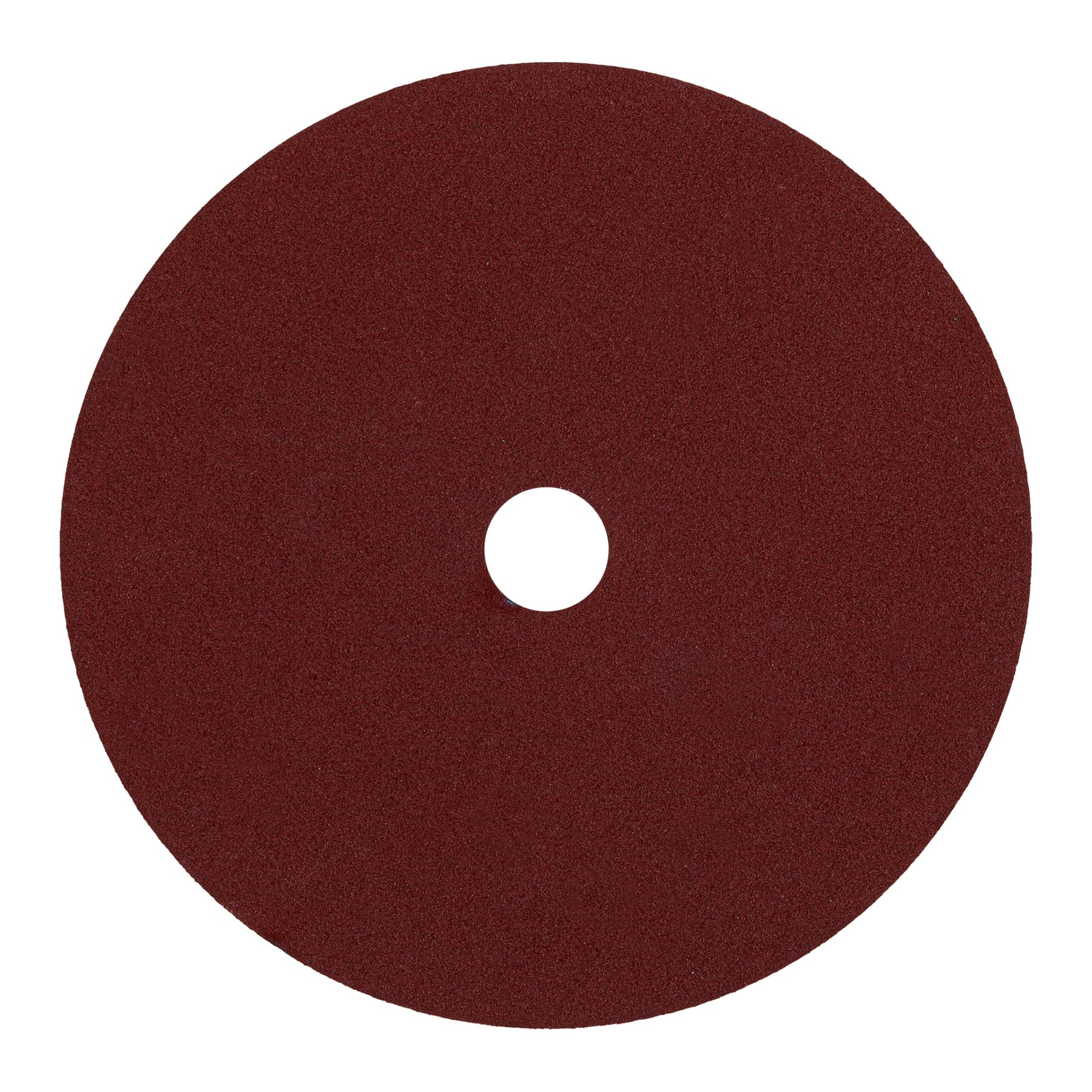 Disco de lija de 7" con respaldo de fibra, grano 120, TRUPER