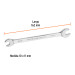 Llave española 10 x 11 x 162 mm de largo, TRUPER EXPERT