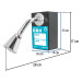 Exhibidor con regadera R-501, FOSET