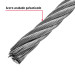 Metro de cable flexible 7/16" de acero 7x19 hilos, 75 m
