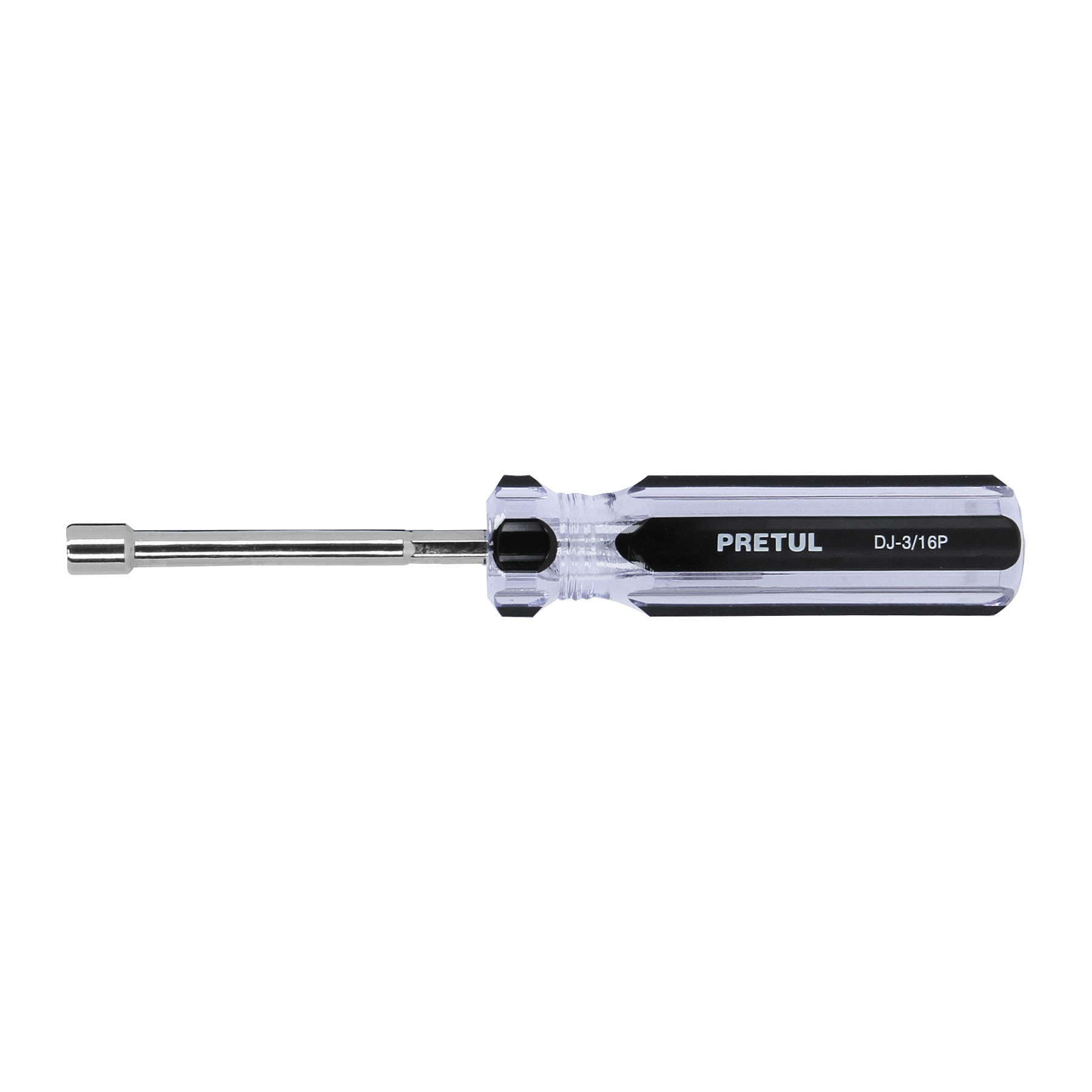Desarmador de caja 3/16" mango de PVC, PRETUL