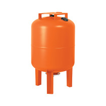 Tanque hidroneumático vertical, 80 litros, TRUPER