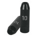 Dado largo cuadro 1/2" de impacto 6 puntas de 10 mm, TRUPER