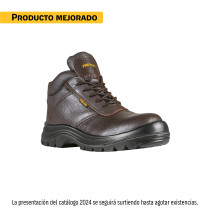 Bota de seguridad café, 27, casquillo de composite, PRETUL