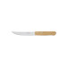 Cuchillo con sierra para asado 5" mango de madera, PRETUL