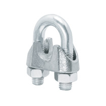 Blíster c/1 nudo (perro) de hierro p/cable de 1/2", FIERO