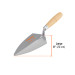 Cuchara para albañil 8" forjada tipo Filadelfia, TRUPER