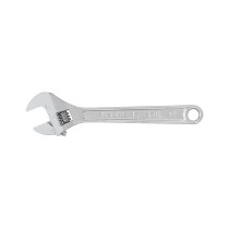 Llave ajustable (perico) 10" cromada, PRETUL