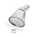Regadera redonda 2-3/4", latón, sin brazo, cromo, AERO