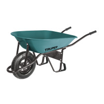 Carretilla 5 ft3 Neumática, bastidor tubular, TRUPER