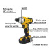 Combo rotomartillo/dest + dest/impacto, 20V, PRETUL