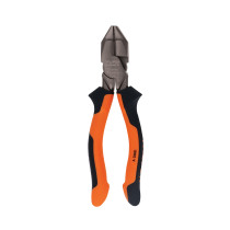 Pinza electricista 7" uso rudo, alta palanca, Comfort Grip