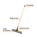 Cepillo industrial, superficies lisas, cerdas PE, EXPERT