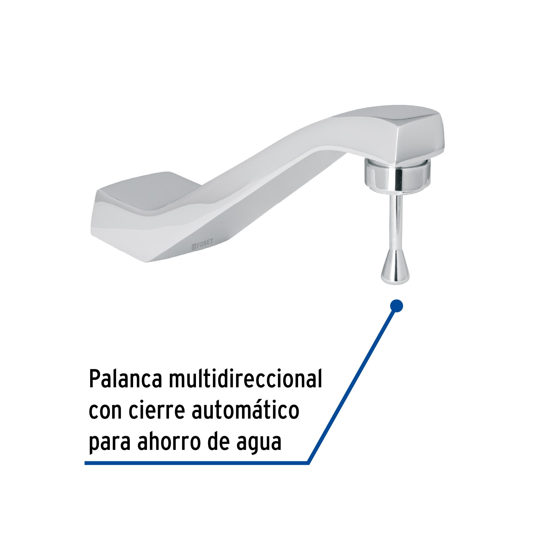 Llave economizadora para lavabo Foset Llaves Individuales Para Lavabo 49227