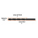 Broca HSS 9/32" Trublack para metal, TRUPER