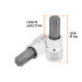 Dado punta torx T-55, cuadro 3/8", TRUPER