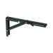 Ménsula plegable de acero negra 6" x 12", FIERO