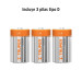 Linterna de aluminio LED Cree 850 lm con 3 pilas D, EXPERT