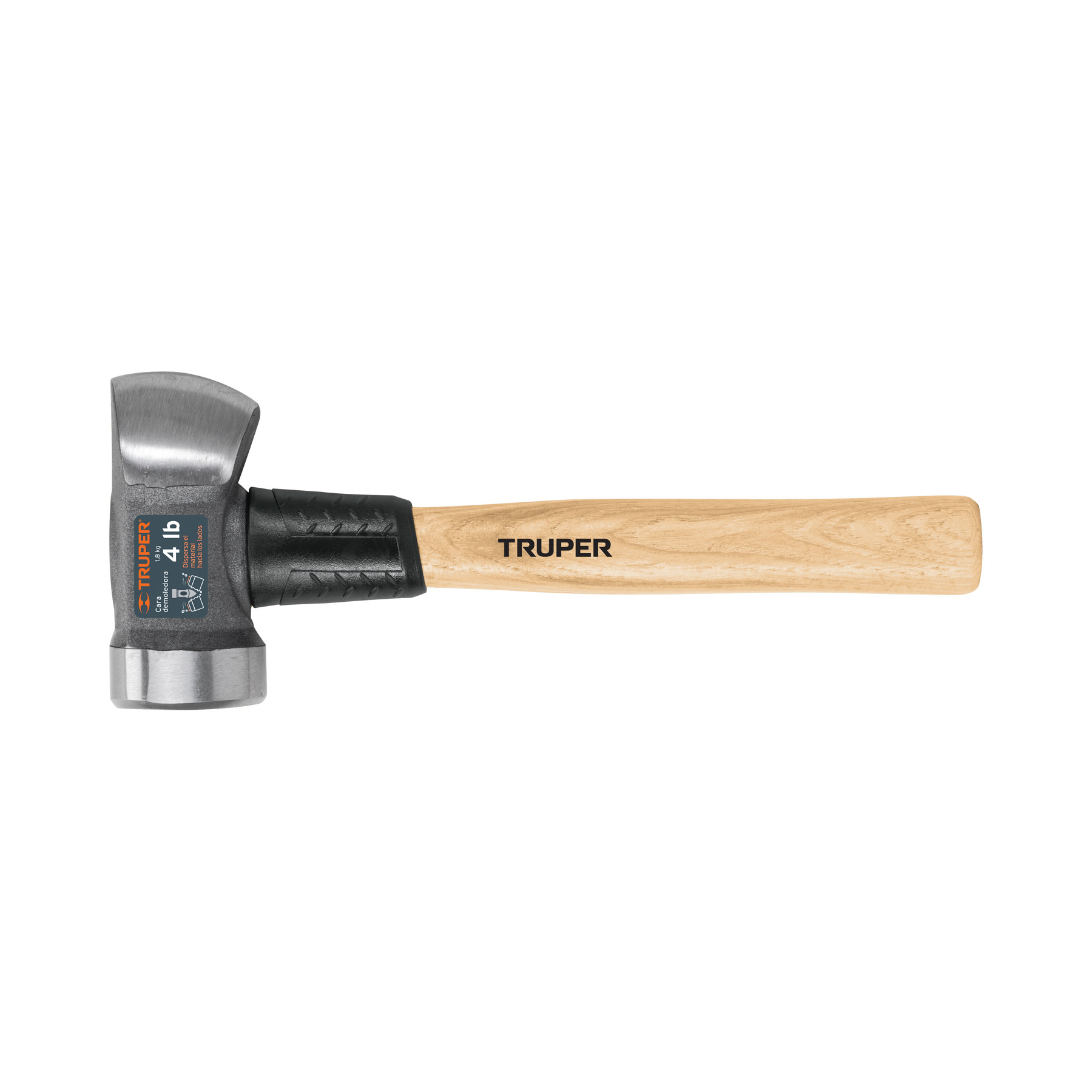 Marro demoledor 4 lb, mango 12", TRUPER
