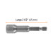 Estuche con 5 dados magnéticos de 3/8" largo 2-1/2", EXPERT