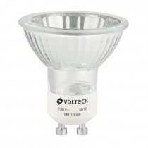 Lámpara de halógeno 50 W tipo MR 16 base GU10, Volteck