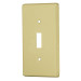 Placa para interruptor vertical, de aluminio, línea Standard