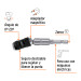 Extensión magnética articulada 4 3/4", para puntas, EXPERT