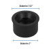 Chupón de PVC, 2" x 1-1/2", FOSET