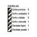 Juego de exactos con 13 cuchillas en estuche, PRETUL