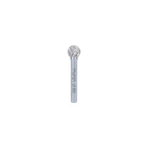 Lima rotativa punta esférica, 13 mm, TRUPER