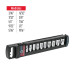 Juego de 10 dados cuadro 1/4" std, TRUPER