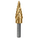 Broca escalonada titanio 6 escalones 3/16" a 1/2", EXPERT