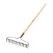 Rastrillo jardinero Classic, 16 dientes, mango 54", TRUPER