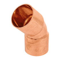 Codo 45° de cobre 1", FOSET BASIC