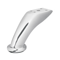 Pata para sofá y mueble, cromo, 90 mm altura, HERMEX