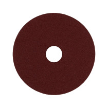Disco de lija 4-1/2" con respaldo de fibra, grano 80, TRUPER