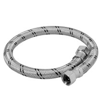 Manguera para boiler, acero inox. 1/2"H x 1/2"H, 60 cm