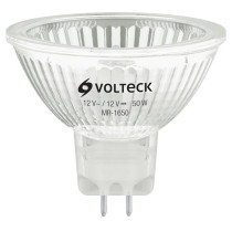 Lámpara de halógeno 50 W tipo MR 16 base GU5.3, VOLTECK