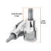 Dado punta torx T-50, cuadro 1/2", TRUPER