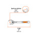 Llave ajustable (perico) 12" cromada, TRUPER