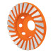 Copa de diamante turbo 4" x 7/8", TRUPER